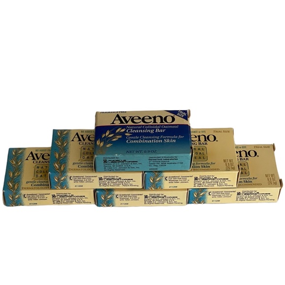 AVEENO Cleansing Bars for Combination Skin Six Trial Size Bars - Picture 2 of 4